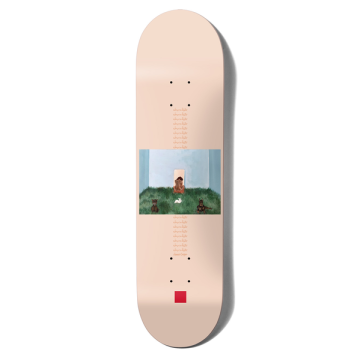 CHOCOLATE CHOCOLATE DECK L8RGRL DOBERMAN CAPPS 8.25 X 31.75