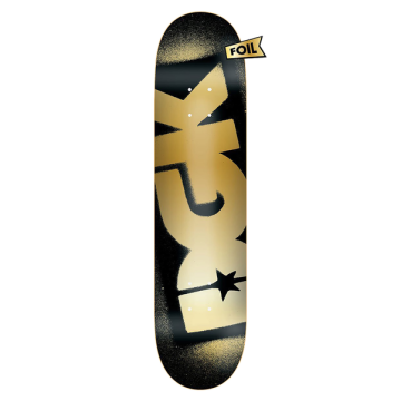 DECK O.G. LOGO FOIL DECK BLACK GOLD 7.9