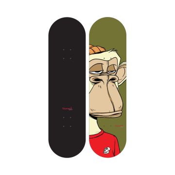X BAYC BEANIE APE DECK 1948 8.25 black