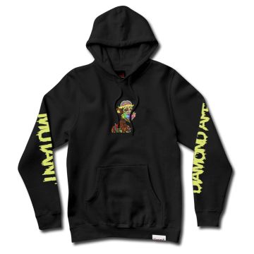 DIAMOND DIAMOND X BAYC MUTANT DIAMOND APE HOODIE black