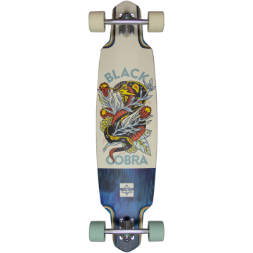 DUSTERS DUSTERS COMPLETE LONGBOARD COBRA 38 TEAL OFF WHITE