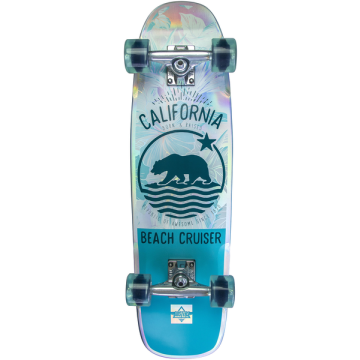 DUSTERS DUSTERS COMPLETE CRUISER BEACH PRISM 29 TEAL HOLOGRAPHIC