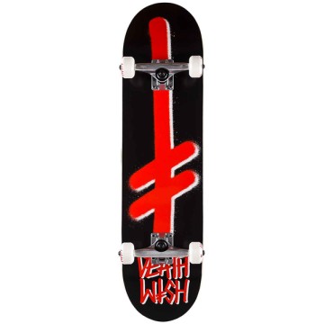 DEATHWISH DEATHWISH COMPLETE 8.0 GANG LOGO BLACK RED