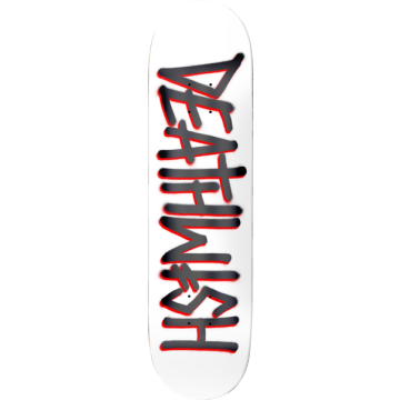 DECK DEATHSPRAY WHT GRY 8.25 X 31.5