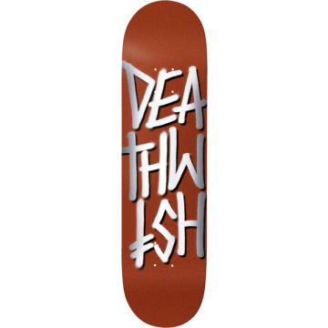 DEATHWISH DEATHWISH DECK DEATHSTACK PEARL COPPER 8.475 X 32.5