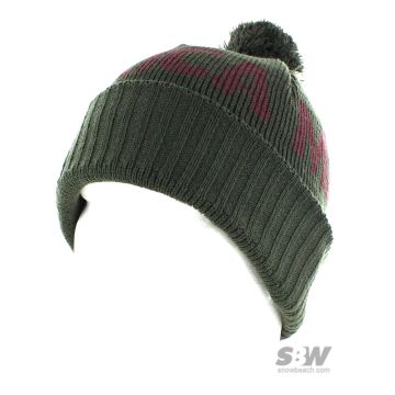 EMERICA POM POM BEANIE smoke