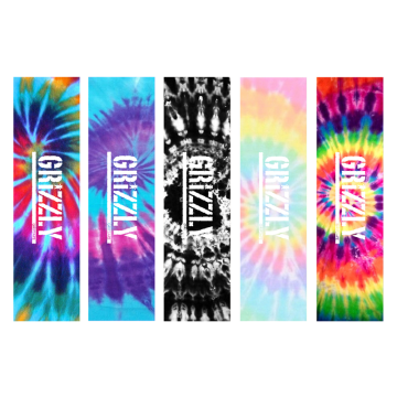 GRIP PLAQUE STAMP TIE DYE ASSORTED 9 X 33