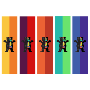 GRIZZLY GRIZZLY GRIP PLAQUE USE YOUR BRAIN ASSORTED 9 X 33