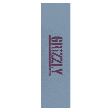 GRIZZLY GRIZZLY GRIP PLAQUE STAMP BLUE BLACK 9 X 33