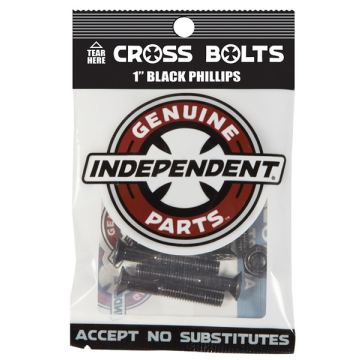 INDY INDEPENDENT VISSERIE (JEU DE 8) GP PHILLIPS 1 POUCE BLACK