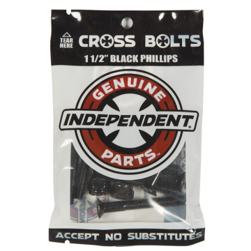 INDY INDEPENDENT VISSERIE (JEU DE 8) GP PHILLIPS 1.5 POUCE BLACK