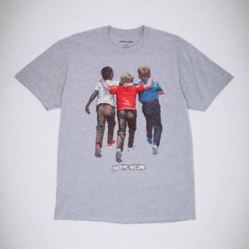 KIDS ARE ALRIGHT TEESHIRT heather grey