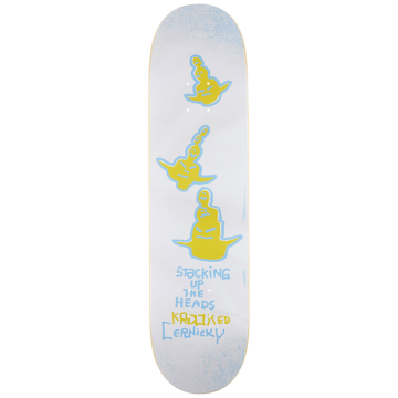 KROOKED KROOKED DECK KEEP SEKRET STACK NEW PRO WHITE 8.06 X 31.8