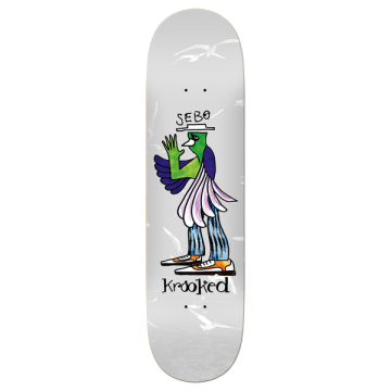 KROOKED KROOKED DECK SEBO MORNIN GREY 8.06 X 31.8