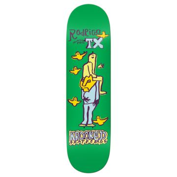KROOKED KROOKED DECK RODRIGO TX GUEST GREEN 8.06 X 31.8