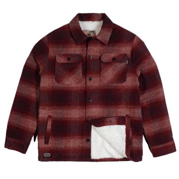 LUMBERJERK OVERSHIRT red black