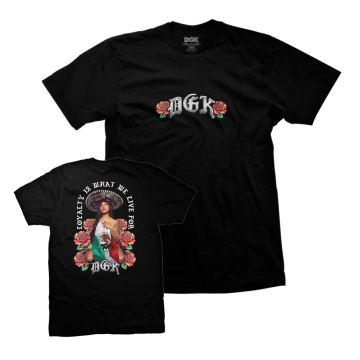 DGK MAMACITA TEESHIRT black