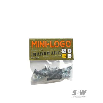 MINI LOGO VISSERIE black 1.25in