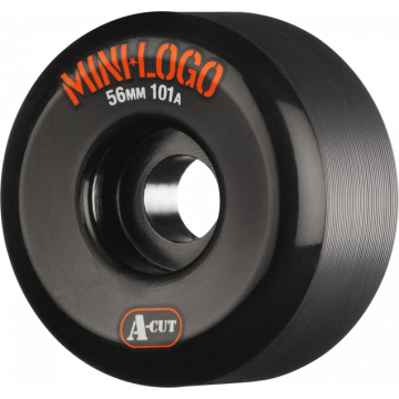MINI LOGO MINI LOGO WHEELS (JEU DE 4) 56MM A-CUT 101A BLACK