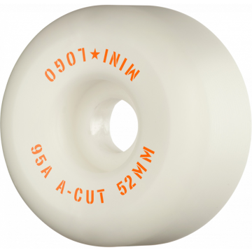 MINI LOGO MINI LOGO WHEELS (JEU DE 4) 52MM A-CUT 95A HYBRID WHITE