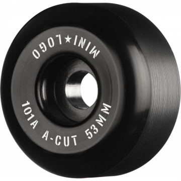 MINI LOGO MINI LOGO WHEELS (JEU DE 4) 53MM A-CUT II 101A BLACK