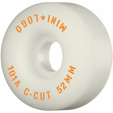 MINI LOGO MINI LOGO WHEELS (JEU DE 4) 52MM C-CUT II 101A WHITE