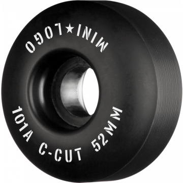 WHEELS (JEU DE 4) 52MM C-CUT II 101A BLACK