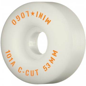 MINI LOGO MINI LOGO WHEELS (JEU DE 4) 53MM C-CUT II 101A WHITE