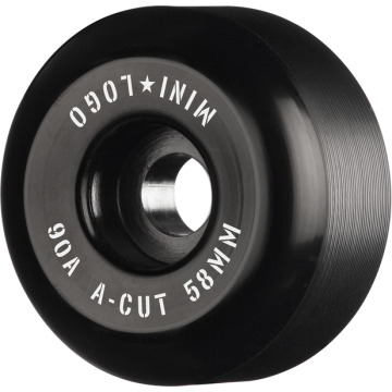 MINI LOGO MINI LOGO WHEELS (JEU DE 4) 58MM A-CUT II 90A HYBRID BLACK