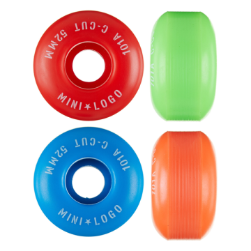MINI LOGO MINI LOGO WHEELS (JEU DE 4) 52MM C-CUT II 101A