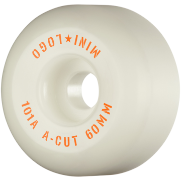 MINI LOGO MINI LOGO WHEELS (JEU DE 4) 60MM A-CUT II 101A WHITE