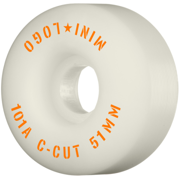 MINI LOGO MINI LOGO WHEELS (JEU DE 4) 51MM C-CUT II 101A WHITE