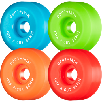 MINI LOGO MINI LOGO WHEELS (JEU DE 4) 54MM C-CUT II 101A ASSORTED