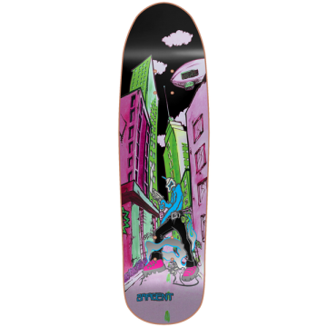  NEW DEAL DECK SARGENT INVADER SLICK NEON 9.3 X 31.9 