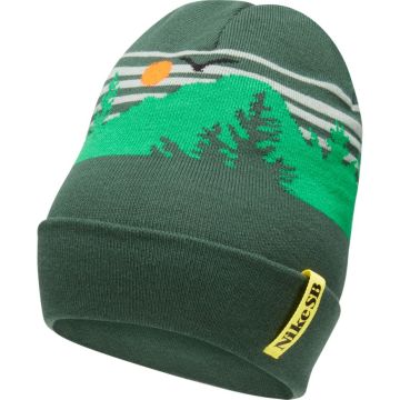 BEANIE UTILITY REVERSIBLE noble green