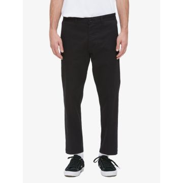 OBEY STRAGGLER FLOODED PANT black