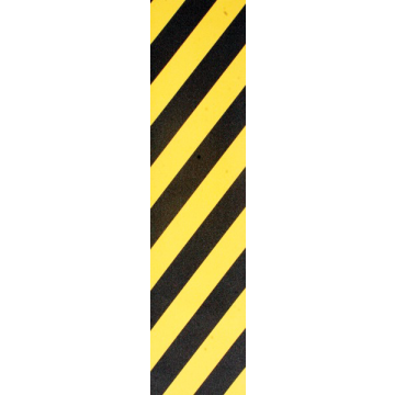 PIMP GRIPTAPE PIMP GRIPTAPE PLAQUE (L'UNITE) COLOR BLACK YELLOW STRIPE