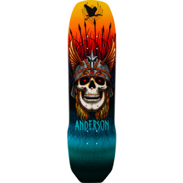 POWELL PERALTA POWELL PERALTA DECK FLIGHT ANDERSON HERON SKULL 8.45 X 31.8