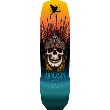 POWELL PERALTA POWELL PERALTA DECK FLIGHT ANDERSON HERON SKULL 9.13 X 32.8