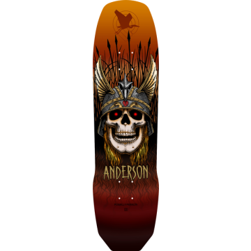 POWELL PERALTA POWELL PERALTA DECK ANDY ANDERSON HERON II RUST 8.45 x 31.8