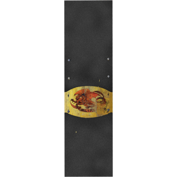 GRIP PLAQUE OVAL DRAGON II 9 X 33 BLACK