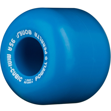 WHEELS (JEU DE 4) 64MM MINI CUBICS 95A BLUE