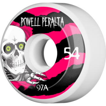 WHEELS (JEU DE 4) 54MM RIPPER 4 97A WHITE