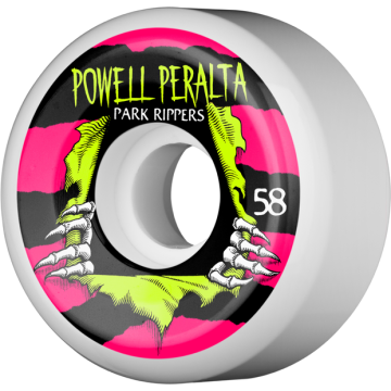 WHEELS (JEU DE 4) 58MM PARK RIPPER 2 WHITE