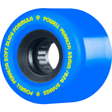 WHEELS (JEU DE 4) 66MM SNAKES II 82A BLUE