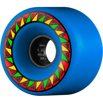 POWELL PERALTA POWELL PERALTA WHEELS (JEU DE 4) DH 66MM PRIMO 82A BLUE