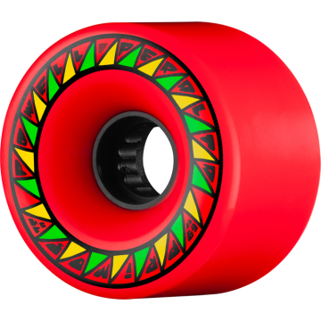 POWELL PERALTA POWELL PERALTA WHEELS (JEU DE 4) DH 69MM PRIMO 75A RED