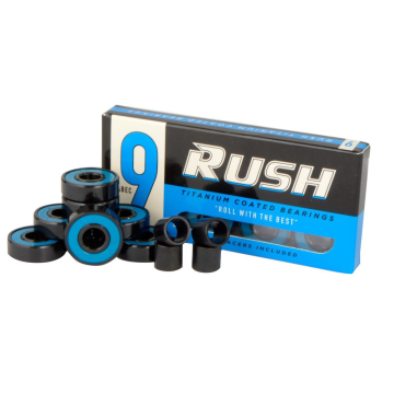 RUSH RUSH ROULEMENTS (JEU DE 8) ABEC 9 BLUE