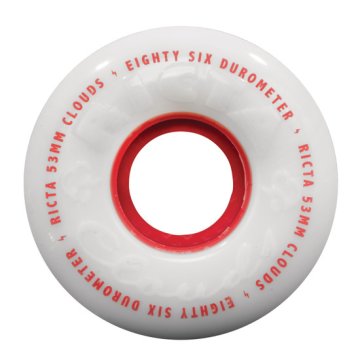 (JEU DE 4) 53MM CLOUDS RED 86A