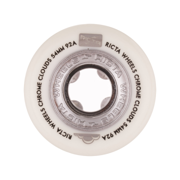 (JEU DE 4) 54MM CLOUDS CHROME BLACK 92A